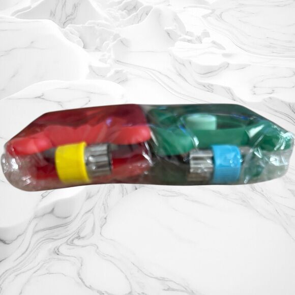 2 Sandwich/Cookie Cutters Green Circle , Orange Heart Sandwich Seal,Crust Remove - Picture 6 of 6